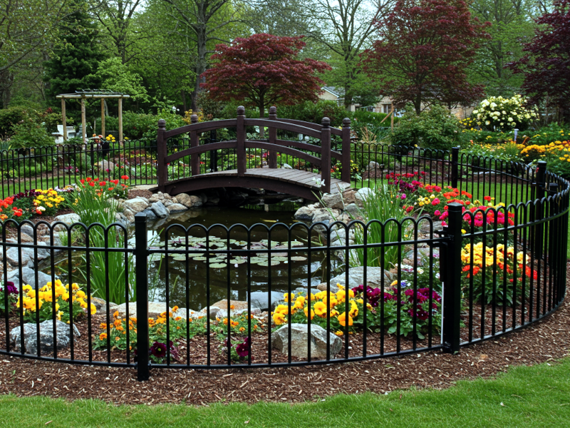 Iron Fence Supplies in Lubbock TX Garden Pond 6