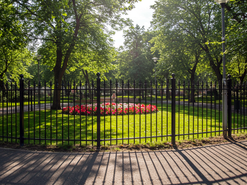 Iron Fence Supplies in Lubbock TX Park 4