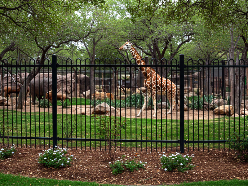 Iron Fence Supplies in Lubbock TX Zoo 7